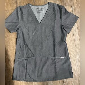 Gray Figs Scrub Top